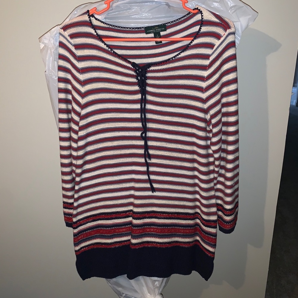 Lauren Ralph Lauren Knit Top Small